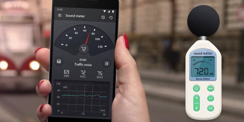 medir ruido soundmeter